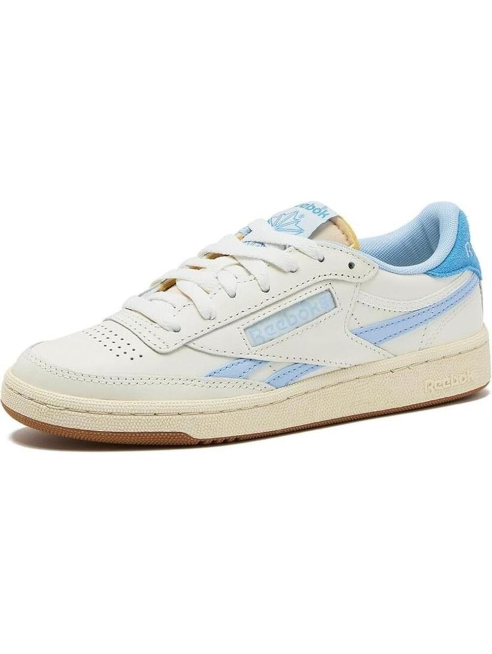 90$ Reebok Club C Revenge Low Top Skateboarding Sneakers Womens Size 7.5 US Blue